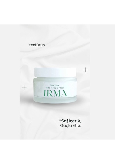 İrma Natural Tea Tree Akne Krem 50 ML