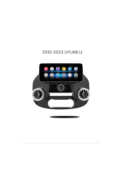 Snp Serisi Mercedes Vito 2015 İle 2023 Uyumlu 12.3 İnç Tesla Nbt Tasarım Android Multimedya Sistemi 6-128 Gb Hafıza Carplay Android Auto Ve Geri Görüş Kamerası