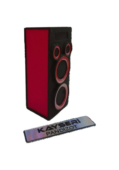 Kayseri Pandizot Müzik Seti&dolabı 2x20cm+2x10cm Ve Teyp Yeri Boş Hoparlörsüz