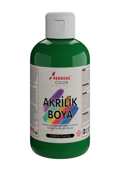 Red Rose Yeşil Akrilik Boya 250 G