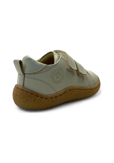 284 Deri Ultra Soft Bebek Ayakkabı Krem