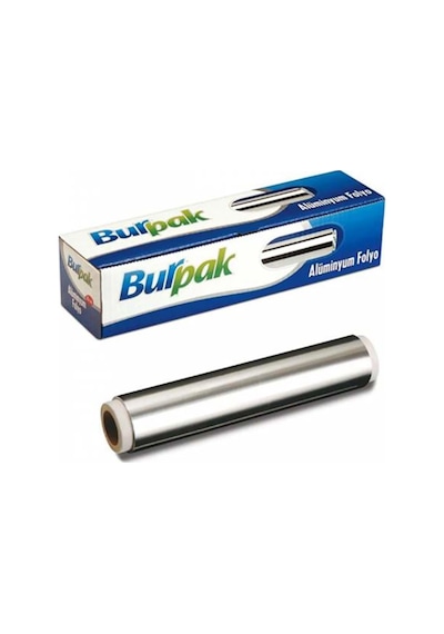 Burpak Alüminyum Folyo - 45 CM x 50 M - 10 Mikron - 10 Paket