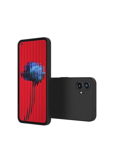 Nothing Phone 1 Kılıf Kamera Korumalı Silikon Arka Kapak Siyah