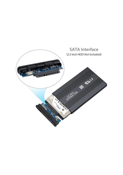 AoGo 2.5" SATA USB 3.0 Harddisk Kutusu