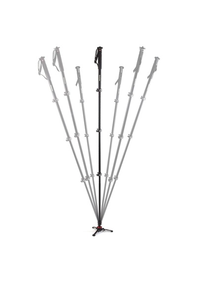 Manfrotto Mvmxproa4 Xpro 4 Section Video Monopod & Fluidtech Base
