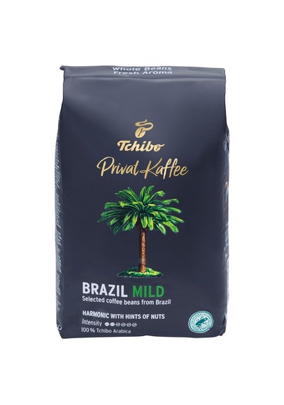 Tchibo Brazil Mild Filtre Kahve 500 G - Yumuşak İçimli Brezilya Çekirdek Kahvesi 2'li Ekonomik Tarı Çekirdek Kahve