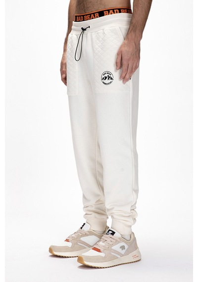Bad Bear Grass Marshmallow Erkek Sweatpants Eşofman Altı Beyaz