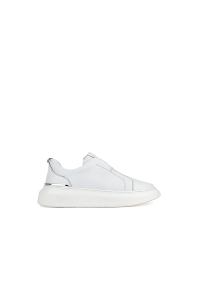 Ziya, Erkek Hakiki Deri Sneaker 151987z026 Beyaz 151987z026 500 Beyaz