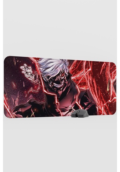 Tokyo Ghoul Anime V5 - 90x40 Xxl Gaming Kauçuk Kaymaz Taban Mouse Pad Fare Altlığı