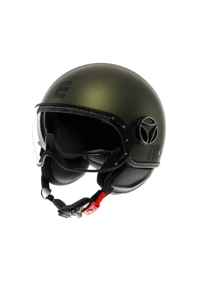 Momodesign Fgrt Evo Mono Matt Green Black Açık Kask Renkli