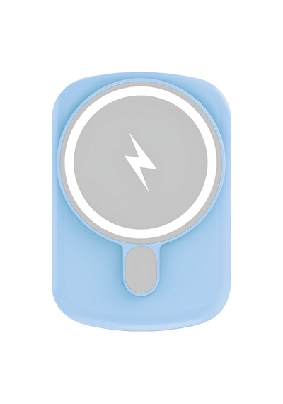 Ixtech Ix-pb033 5.000 Mah 15w Magsafe Powerbank Taşınabilir Şarj Cihazı -mavi Mavi