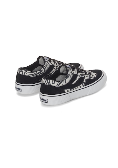Superga 2941 Revolley Zebra Print Unisex Siyah-beyaz Sneaker Siyah-beyaz-186