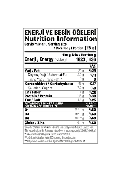 Yayla Notto Yoğurt Ve Mevsim Yeşillikleri Çeşnili Nohut Cipsi 55 G X8