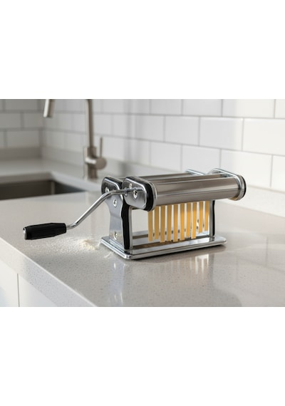 Cooker Lüx Erişte Ve Makarna Makinesi - Gümüş