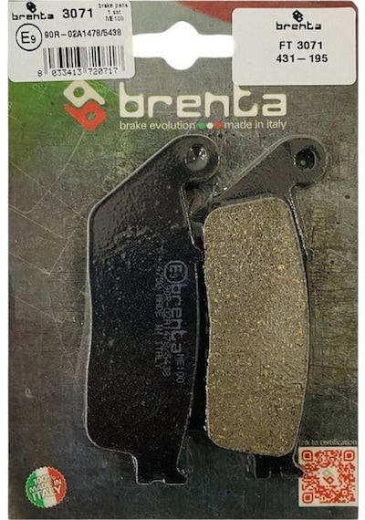Trıumph Tiger 800 Ön Fren Balata Brenta Made İn İtaly