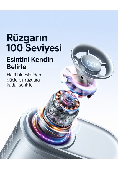 Life 5 Boyun Fanı Gri