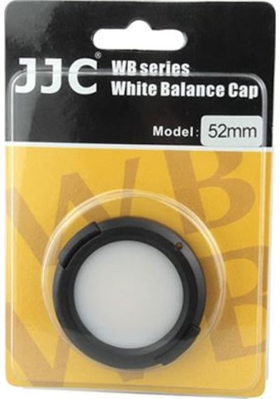 52 MM Jjc Beyaz Ayar Kapağı-White Balance Cap