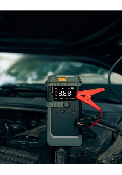 12000 Mah Akü Takviye & Hava Kompresörü 1200a Güç 150 Psı