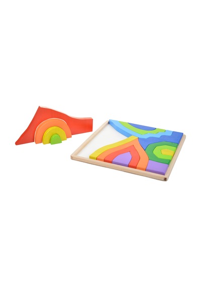 Wood&Joy Dört Alev Puzzle