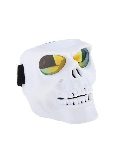 Forte Gt Tex 710 Jet Maske Bisiklet Motosiklet Kayak Çok Amaçlı Sarı Cam Aynalı Gözlük Çok Renkli