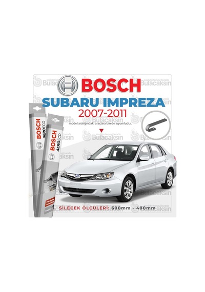 Subaru Impreza Muz Silecek Takımı 2007-2011 Bosch Aeroeco N11.4655