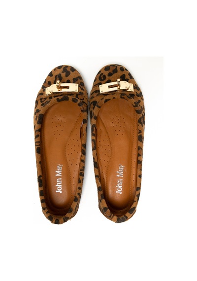 Babet Kadın Mar-25y-194-6050 John May Taba Leopar Taba