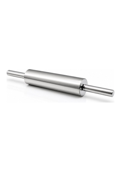 Paslanmaz Çelik Merdane Metal Hamur Rulosu 40 Cm Tatlı Hazırlığı Börek Açma Kurabiye Yapımı Çok Renkli