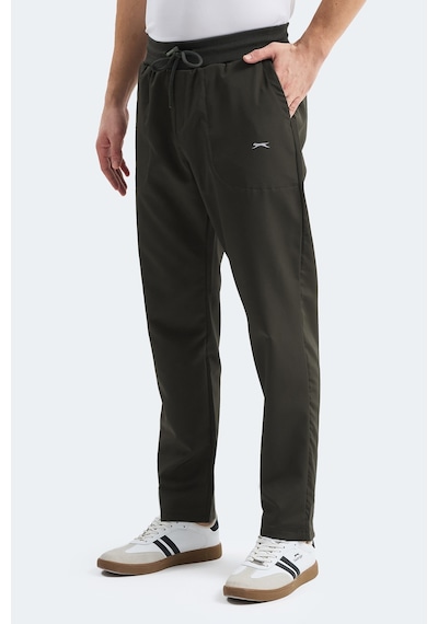 Slazenger Manus Erkek Cepli Haki Eşofman Altı Haki