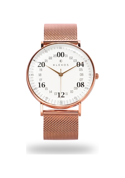 Klexos 24 Saat Kadranlı Kol Saati | Dream Cappadocia Rose Gold