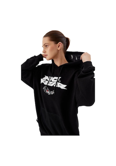 No Fear Kadın Kapüşonlu Sweatshirt Ben.72483 SiYAH