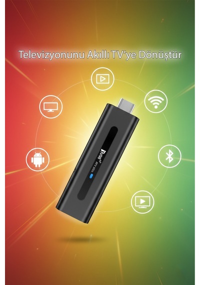 Akıllı Tv Stick 4k Destekli Android 14 Dual Wifi Bluetooth Tak & Kullan