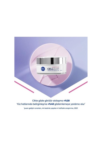 Yüz Bakim Kremi & Cellular Filler Gelişmiş Sıkılaştırıcı Yaşlanma Karşıtı Gündüz Kremi 50ml