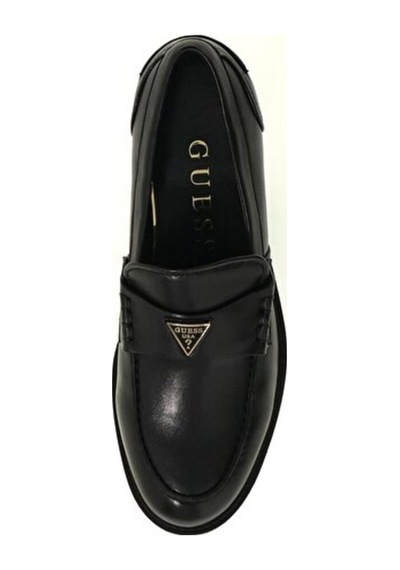 Guess Beliso Kadın Deri Loafer Siyah