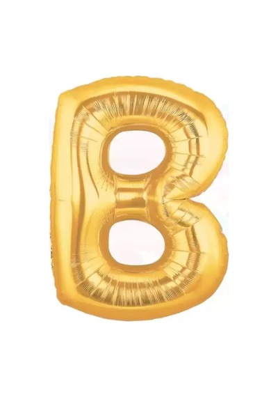 Nedi Balon Folyo 40 Harf Altın B 02126 Çok Renkli