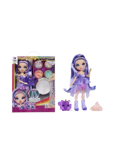 Rainbow High Violet Parıltılar Ve Slime Serisi Bebeği 122425