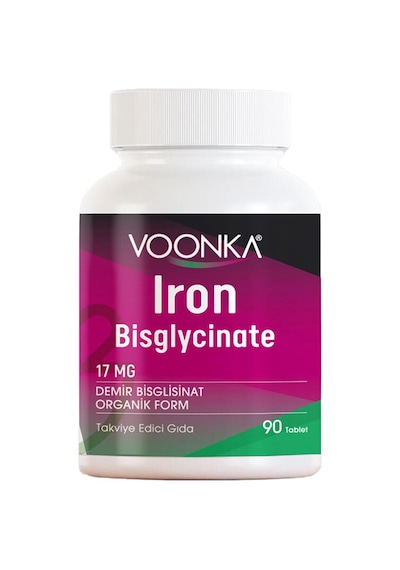 Voonka Iron Bisglycinate 90 Tablet 2 Adet