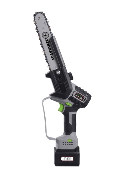 Zimastar Sc 5808a/1 Akülü Budama Testeresi, 21 V-4 Ah, 600 W,   18 Cm Kesim.uzunluğu, Şarj Sür.2 Saat. Kullanım Süresi 60-110 Dk Tek Akü , Çift Akülü, Yedek 15 Cm  Zincir Dahil.