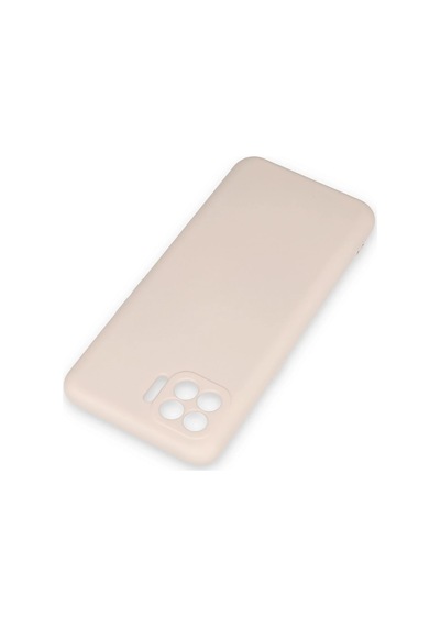 Cosmotex 8683140330897 Newface Oppo Reno 4 Lite Kılıf Nano İçi Kadife Silikon - Pudra