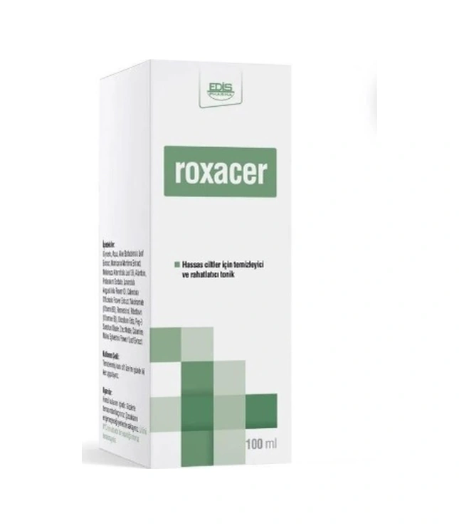 Roxacer Hassas Ciltler İçin Temizleyici Ve Tonik 100 Ml