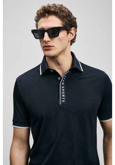 Lufian Lord Erkek Polo Yaka T-shirt 111040252 Lacivert