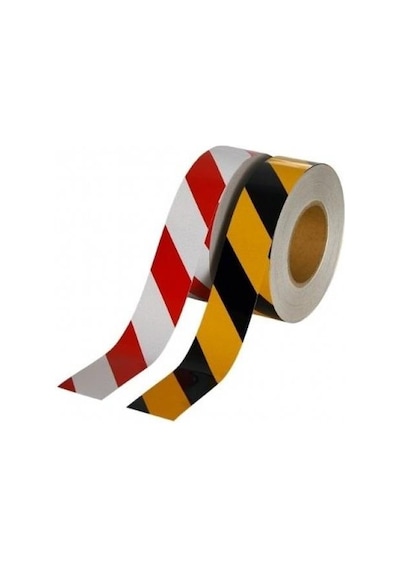 Çift Renk Reflektif Bant 100mm X 23mt -