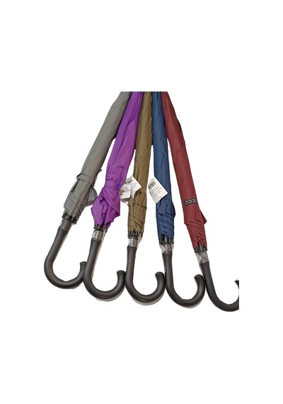 Büyük Boy Baston Fiber Şemsiye 105 Cm Çap Renkli Çok Renkli