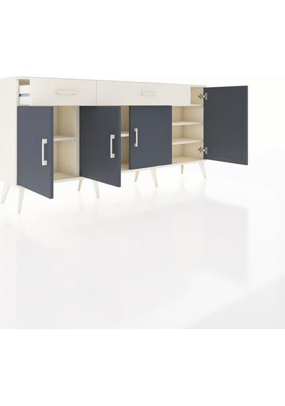 Arges Konsol 5 Raflı 2 Çekmeceli 4 Kapaklı 176x30x83 Aytaşı-antrasit/aytaşı Antrasit/aytaşı Arges Konsol 5 Raflı 2 Çekmeceli 4 Kapaklı 176x30x83 Aytaşı-antrasit/aytaşı Antrasit/aytaşı