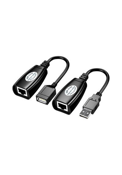 Usb Extrender, 50 Metre Rj45, Usb Uzatma Kablosu, Cat5 Cat6 Uyumlu Diğer