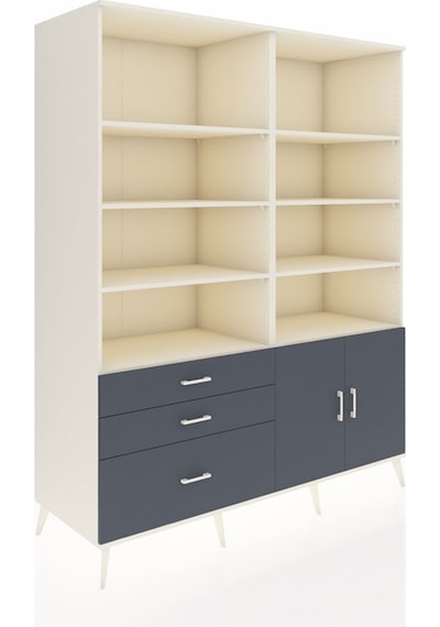 Kronos Gardrop 9 Raflı 3 Çekmeceli 2 Kapaklı 176x59x221 Aytaşı-antrasit Antrasit Kronos Gardrop 9 Raflı 3 Çekmeceli 2 Kapaklı 176x59x221 Aytaşı-antrasit Antrasit