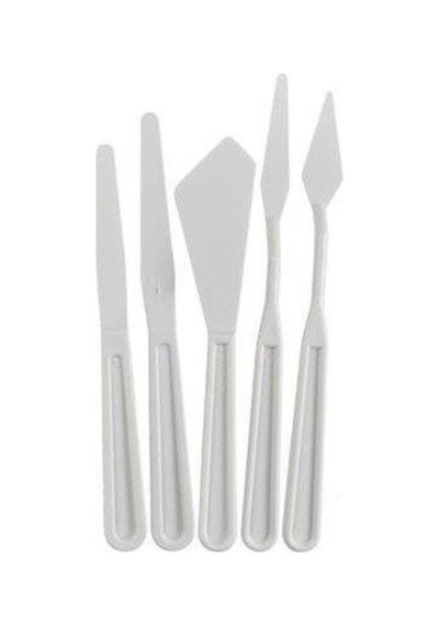 Plastik Spatül Seti 5 Li N:028