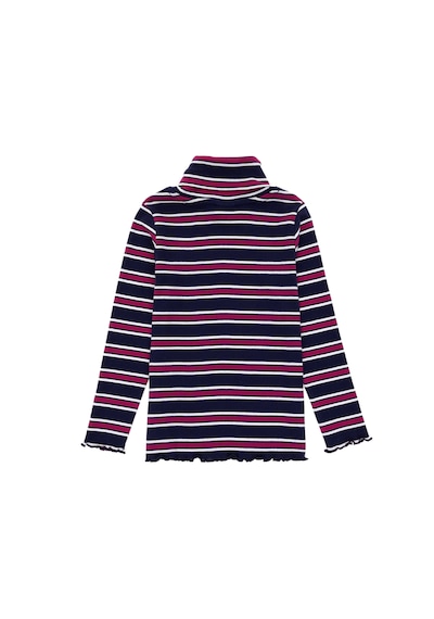 U.S. Polo Assn. Kız Çocuk Lacivert Balıkçı Yaka Sweatshirt 50296286-VR033