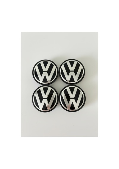 Vw 65 Mm Jant Göbeği Seti Kabartmalı 3b7601171 Uyumlu - 904589294