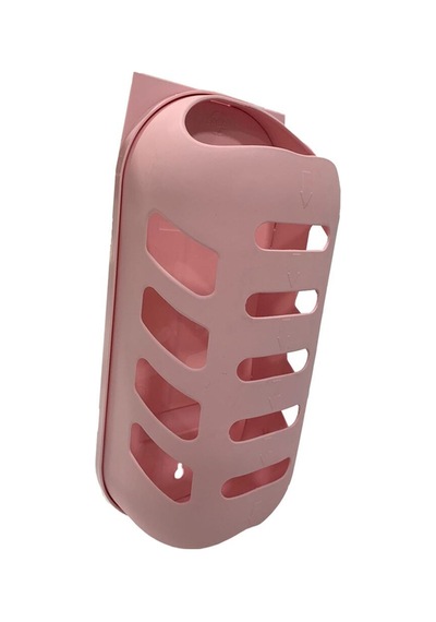 Pembe Plastik Poşetlik Saklama Ve Düzenleme Kutusu Plastik 35 X 27 X 22 Pembe Tr Diğer