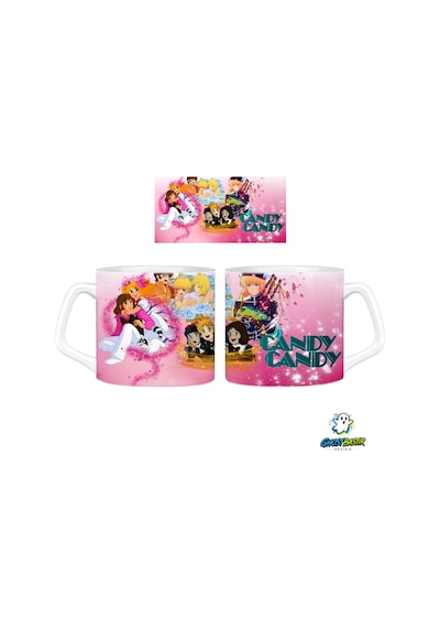 Şeker Kız Candy Kupa Bardak Tek Adet 0716 Çok Renkli